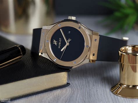 hublot classic fusion steel gold|Hublot classic fusion review.